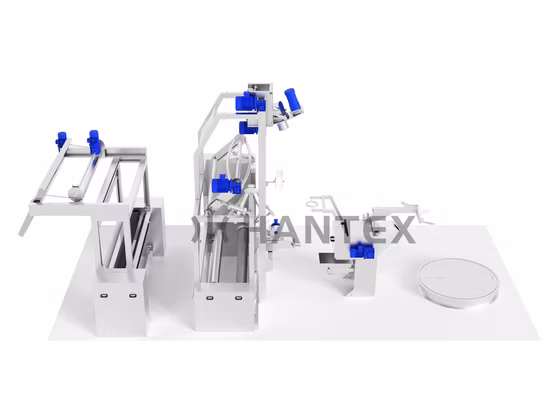 Textil-Rundrohrstrick-Enzym-Waschseilöffner, Detwister-Schneidemaschine